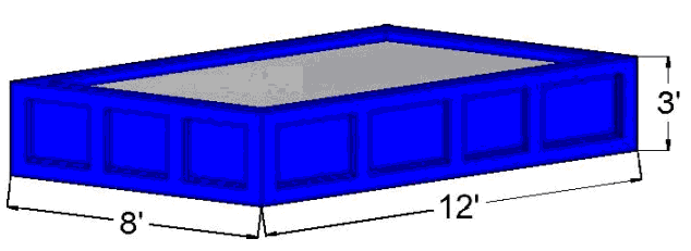 10 Cubic Yard Open Top Container